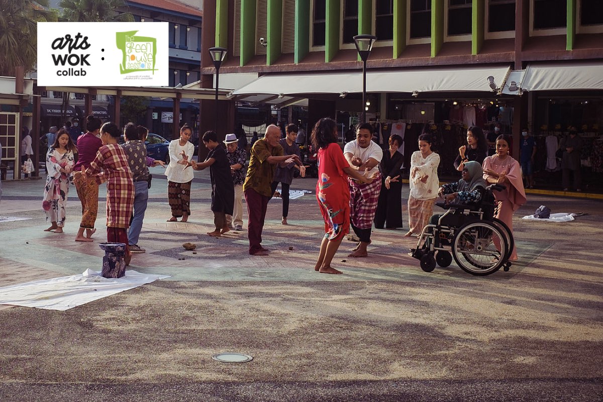 Event poster of the Greenhouse Session 21: Embedded Artists in Residential Spaces